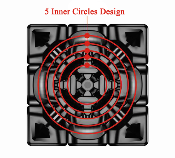 YJ MoYu AoLong 3x3x3 Speed Cube 57mm